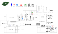 小国町立病院1階フロア案内