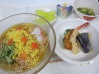 七夕そうめん（H30年度）